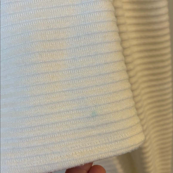 Lulu's Ivory Ribbed Sweatshirt - Picture 4 of 4